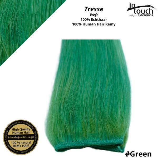 Fashion Tressen-Extension Green